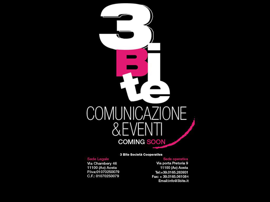 3 Bite - Comunicazione - Eventi - Internet